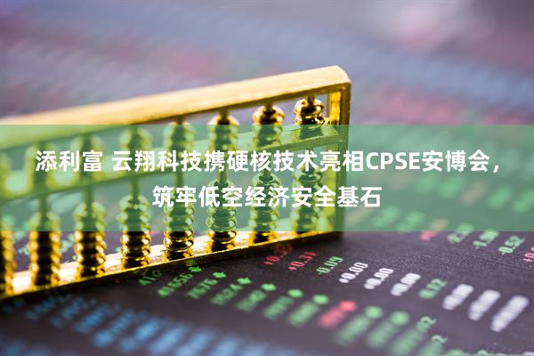 添利富 云翔科技携硬核技术亮相CPSE安博会，筑牢低空经济安全基石